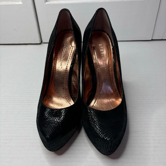 BCBGENERATION Black Parade Platform Pumps Size 7.5 - Picture 2 of 8